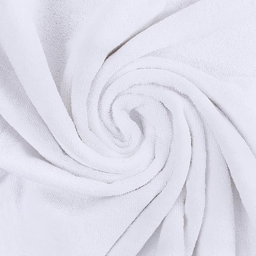 Utopia Towels Luxurious Jumbo Bath Sheet 2 Piece, 600 GSM, 35 by 70 Inches, 100% Ring Spun Cotton, Highly Absorbent and Quick Dry Extra Large Bath Towel, Super Soft Towel, White - color: White, size: 2 Piece Bath Sheet