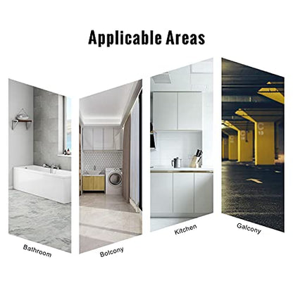 SaniteModar Linear Shower Drain 12 inch Brushed with Square Hole Panel | AISI 304 Stainless Steel Brushed Linear Dain Rectangle Shower Floor Drain with Hair Strainer and Leveling Feet - color: Stainless Steel, size: 12 Inch