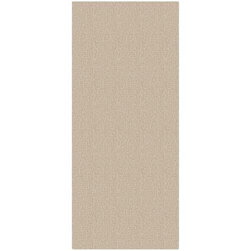 Washable Runner Rug, Non Slip Walkway Runner, 3x7 Ft, Sand/Beige | Washable Braided Runner Carpet, Non Slip Rubber Dot Backed, For Hallway, Kitchen, Entryway, Bedroom, Laundry Room, Foyer - color: Sand/Beige, size: 3' x 7' (Rectangular)