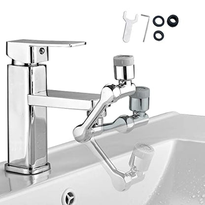 1080° Faucet Extender For Bathroom Sink, Rotating Faucet Extender Aerator, Swivel Faucet Attachment, 1080 Degree Rotatable Faucet Aerator (Single-Mode) - color: Single-Mode