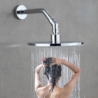 Shower Head Elbow Adapter, Shower Arm Elbow Adapter for Hand Showers and Wall-mounted Showers，Shower Arm Extension (135degree） - color: 135degree
