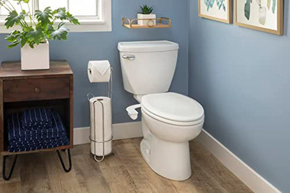 Brondell SS-150W SimpleSpa Thinline Essential Bidet Attachment for Toilet Seats with Adjustable Water Pressure, Side Arm Control, Thin Profile, White (Single Nozzle) - color: White Controls