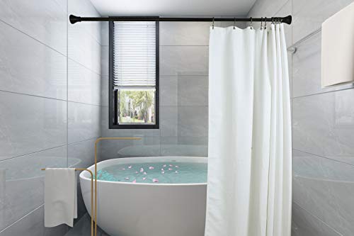 HK1RB Deco Flat Double Roller Shower Curtain Hooks; Oil Rubbed Bronze - color: Oil Rubbed Bronze