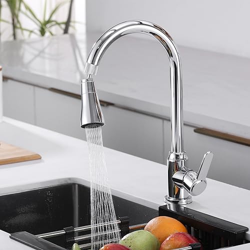 Kitchen Sink Faucet Sprayer Attachment - Movable Kitchen Tap Head 360° Rotatable Anti-Splash Sink Sprayer Facuet Nozzle Head Water Saving Faucet Aerator - 2 Modes Sprayer Chrome - style: 2 Modes Sprayer