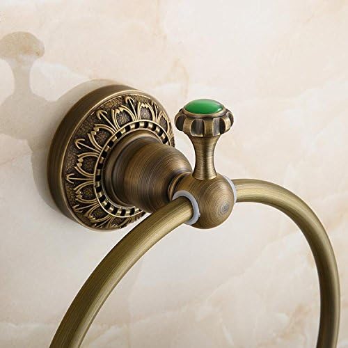 Wall Mounted Towel Ring/Towel Holder,Solid Brass Construction, Antique Bronze Finish,Bathroom Accessories
