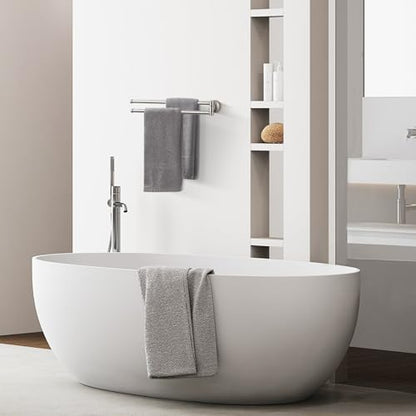 BGL Swivel Towel Bar for Bathroom Brushed Nickel,Swing Out Double Towel Bar 2-Arm Kitchen Wall Mounted Towel Hanger Holder for Bathroom Organizer - color: Brushed Nickel