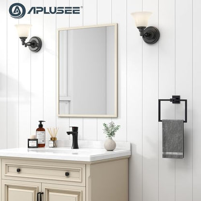 Matte Black Square Towel Holder for Bathroom, 304 Stainless Steel | 180° Rotating Ring for Easy Towel Access, 6.3" Inner Ring, Quiet & Smooth Operation, Easy Drilling Wall Mounted, Modern Style - color: Matte Black