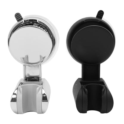 2pcs Suction Cup Shower Head Holder, Handheld Showerhead Bracket with Double Suction Wall Mount, for Bathroom Shower Wand