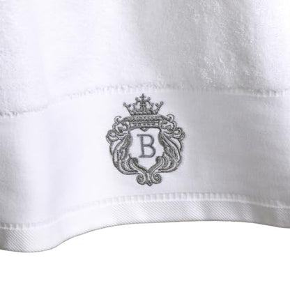 Luxury Bathroom Super Soft and Highly Absorbent Premium 100% Cotton Bath Towel Set for Gifts (White-B) - color: White-b