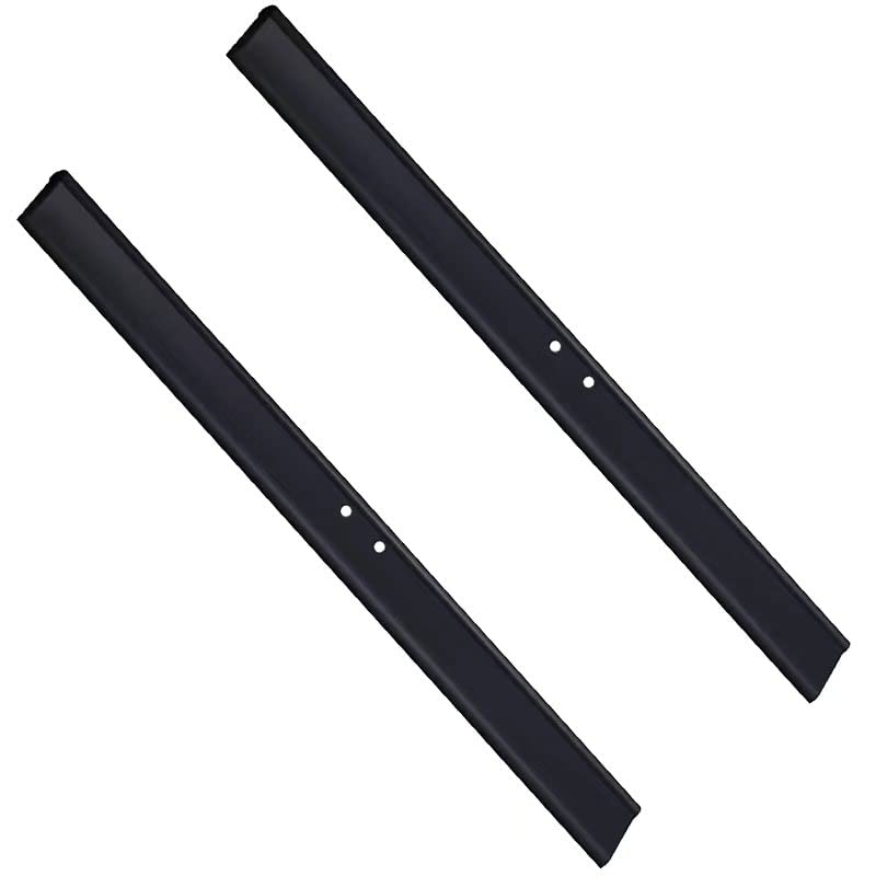 2PCS Replacement Silicon Rubber Squeegee Blade, 12 Inch Black - color: Black