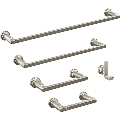 Delta Double Towel Hook for Bathroom or Kitchen| Stainless Steel | Tetra Accessories