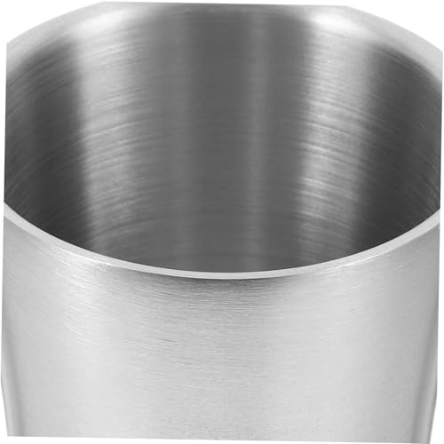 DECHOUS Stainless Steel Toothbrush Holder and Rinse Cup Waist Shaped Metal Mug for Bathroom Multiuse Drinking Cup for Stylish Travel Accessory Reusable and Stackable