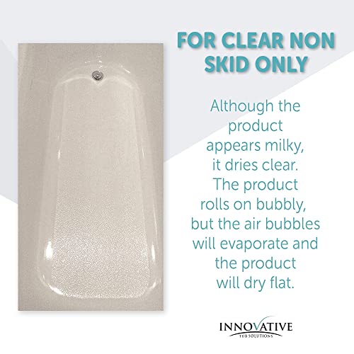 Tub Guard Anti Slip Bath Tub Grip - Clear Non Slip Coating for Showers, 2 oz - color: Clear, size: 2 Ounces