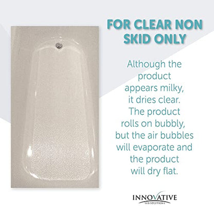 Tub Guard Anti Slip Bath Tub Grip - Clear Non Slip Coating for Showers, 2 oz - color: Clear, size: 2 Ounces
