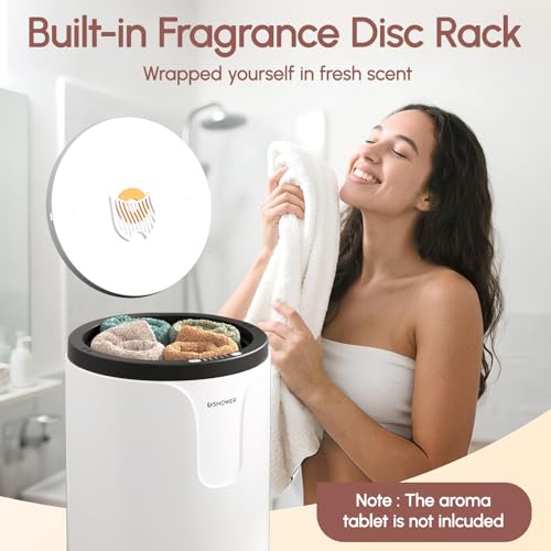 20L Towel Warmers for Bathroom | Fast-Heating Towel Warmer Bucket for Spa, Auto Shut-Off, Fits Two 40''x70'' Oversized Towels, Blankets, Bathrobes, PJ's - size: Standard