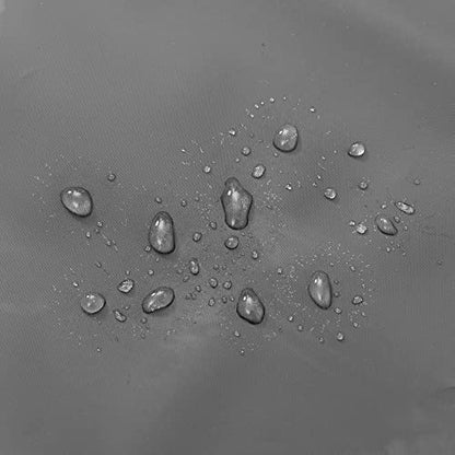 Barossa Design Gray Shower Curtain Liner Standard Size, Dark Gray | Premium PEVA, BPA & PVC Free, No Chemical Smell, Metal Grommets, Lightweight Shower Curtain with 3 Magnets for Bathroom - color: Grey, size: 72"W x 72"L (Pack of 1)