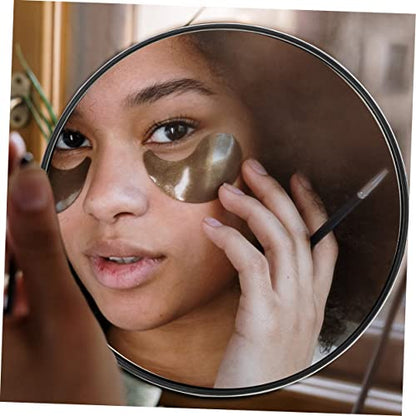 CALLARON 2pcs Suction Cup Magnifying Glass Makeup Vanity Mirror Light Travel Lighted Makeup Mirror Stand