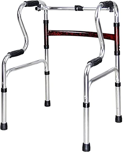 Rollator Grab Bars for Bathroom, Folding Toilet Safety Surround Frame, Elderly Adjustable Aluminum Alloy Bathroom Anti-Slip Rail Handrai