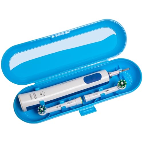 Nincha Electric Toothbrush Travel Case for Oral B & Philips Sonicare,Blue - color: Blue