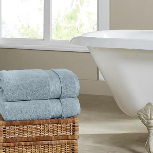 Modern Threads Luxury 6-Piece Quick-Dry Towel Set – Plush & Ultra-Absorbent for Spa-Like Experience, Sea - color: Sea