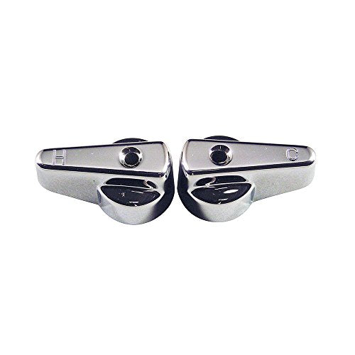 Danco 80837 Universal Small Canopy Lever Handles, Chrome