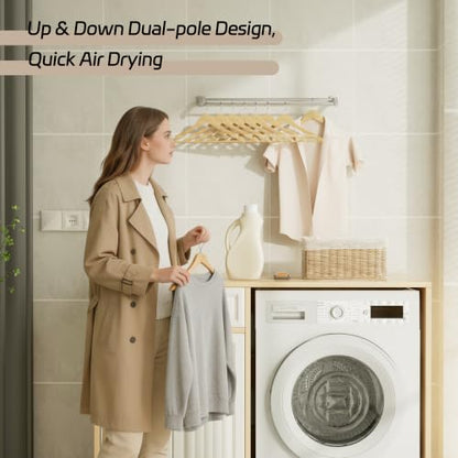Alise Double Towel Bar,28" Towel Rack for Bathroom Wall Mount,Brush Nickel | SUS304 Stainless Steel Bathroom Towel Holder, Quick Drying Towel Hanger Towel Rod, Useable Length 26.9" - color: Brushed Nickel, size: 28-Inch(Joining Process)