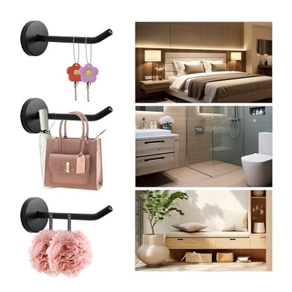 Stainless Steel Coat Hook, 2 Pack Long Wall Mounted Hooks 8 Inch (200mm), Heavy Duty Robe and Hat Hanger for Bedroom,Entryway, Kitchen, Garage Organizer - size: 8 inch Length - Pack of 2