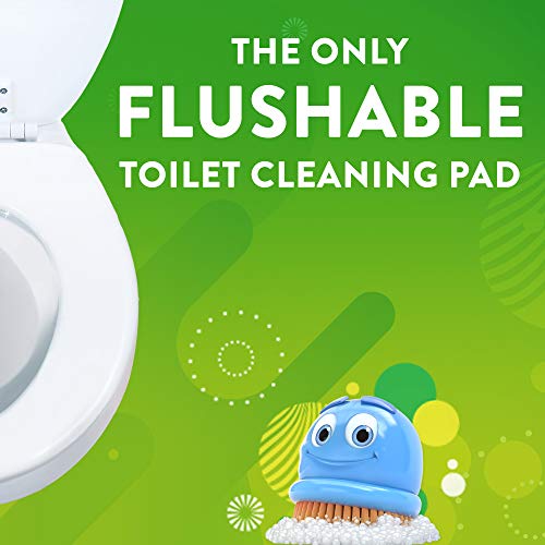 Scrubbing Bubbles Toilet Bowl Wand Cleaner Refills, Fresh Brush Heavy Duty Cleaner Toilet Refill Pads, Removes Limescale & Odors, Citrus Scent, 8 Count (Pack of 8) - size: 8 Count (Pack of 8)