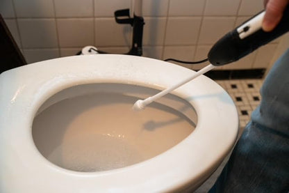 Schoon: Plunger with self-cleaning mechanism. Disinfect your plunger and your bathroom.