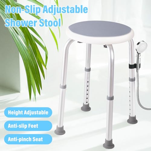 FSA/HSA tub Chairs for bathtubs,Adjustable Bath Seat, Compliant Bathroom Bathtub Shower Chair Stool for Elderly and Disabled, Shower Chair for Inside Shower