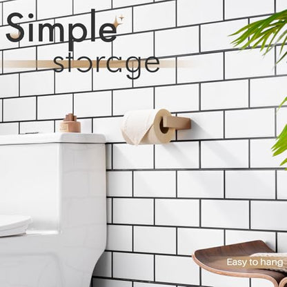 KOKOSIRI Toilet Paper Holder Spring Loaded Bathroom Toilet Roll Holder Wall Mount Champagne Bronze Stainless Steel B2011CPG - color: Champagne Bronze, size: Without Shelf