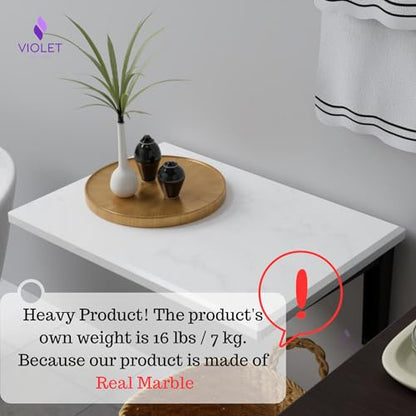 Real Turkish Bath Natural Marble Wall Mounted Folding Shower Seat, Handmade Foldable Waterproof Sturdy Chair, Premium Quality Space Saving Bathroom Stool, Inside Bath Fold Down Bench