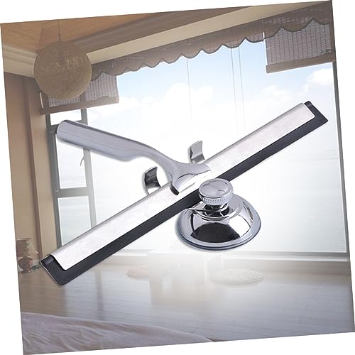Window Scrubber Window Wiper Squeegee Mirror Squeegee Stainless Steel Holder