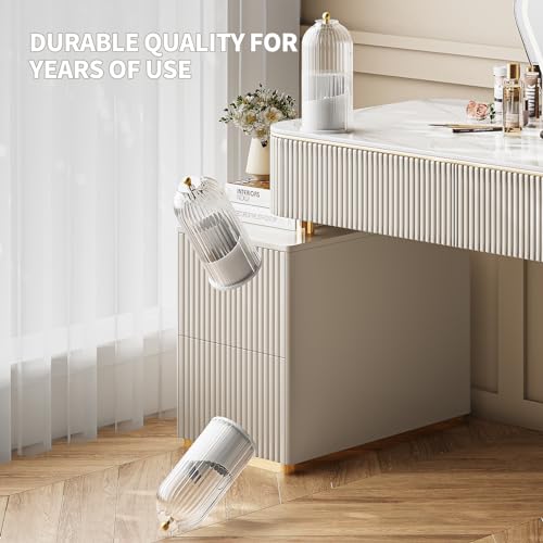 Dustproof Toothbrush Holder with Lid, 360 Rotating Countertop Electric Toothbrush Toothpaste Holders with Cover for Bathroom, 3 Slots Makeup Brush Holder with Lid for Vanity, Clear Grey - color: White with Clear Grey Lid