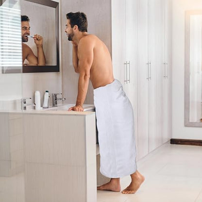 Utopia Towels Extra Large Bath Sheets, 2 Pack, 35x70 in, Cotton, White | Soft Lightweight Ring Spun Cotton Shower Towel Set - Highly Absorbent, Quick-Drying, Extra Large Bath Sheets, Durable - color: White