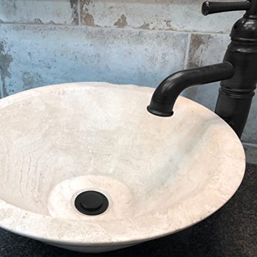 Danco Bathroom Sink Pop-up Stopper Replacement for Lavatory Pop-up Drain Assembly, Matte Black, (11059)