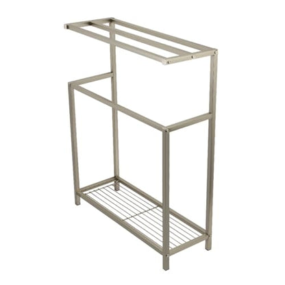 Kingston Brass SCC8368 Edenscape Freestanding Towel-Rack, Brushed Nickel - color: Brushed Nickel