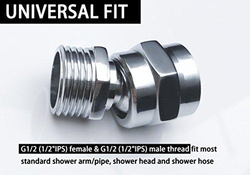 shower head Swivel ball adapter,hand shower rotate povit shower arm extension connector,ORB/oil rubbed bronze