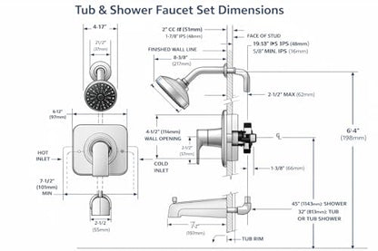 Moen Genta LX Pressure Balancing Eco-Performance Modern Shower Trim with Showerhead and Lever Handle, Posi-Temp Valve Required, Chrome, T2472EP - color: Chrome, size: (Pack of 1)