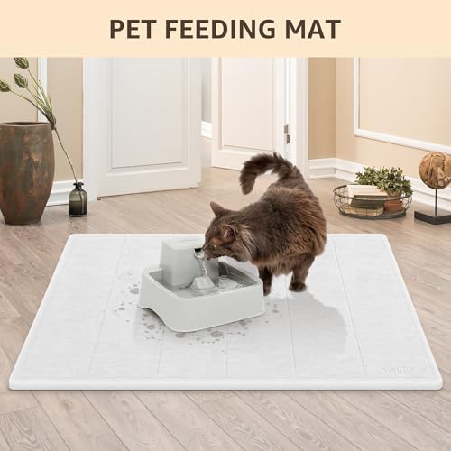 Yolife 32"x 20" Stone Bath Mat Large, Diatomaceous Earth Bath Mat for Bathroom, Super Absorbent Quick Drying Stone Shower Mat, Non-Slip Natural Diatomite Bathroom Floor Mat, Easy to Clean (White Grey) - color: White Grey