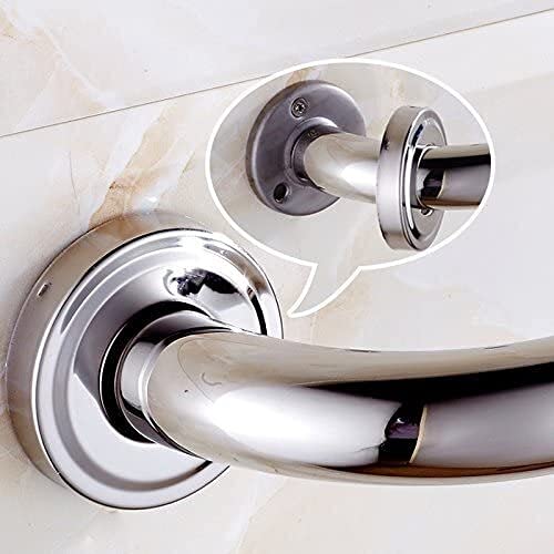 Grab Bar Bathroom Handrail Stainless Steel Tub Toilet Shower Safety Support Handle Towel Rack-One Color-60cm - size: 60cm