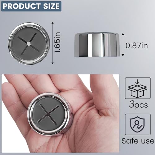 3-Piece Adhesive Towel Hook Set - Chrome Finish Silicone Claw Towel Holder for Kitchen, Bathroom, Outdoor Use - color: Gray