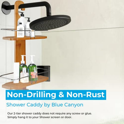 Blue Canyon Bambus II Shower Caddy