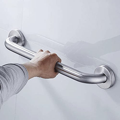 Stainless Steel Bathroom Safety Shower Grab Bar, Anti Slip Bathtubs Grab Bars,Toilet Assist Saft Handle Handrail ADA Compliant 500lbs for Handicap Elderly Senior (Brushed, 24 Inches 2 Pack) - size: 24 inches (2 Pack)