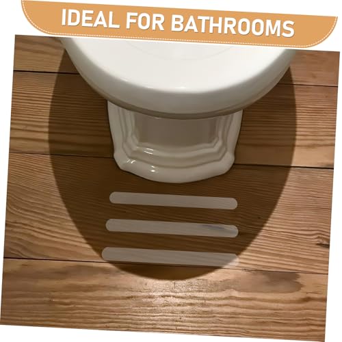FOMIYES 24pcs Shower Stickers for Boys and Girls Bath Tub Non Slip Decals Floor Grip Stickers Shower Mats for Inside Boys and Girls Bathroom Essentials
