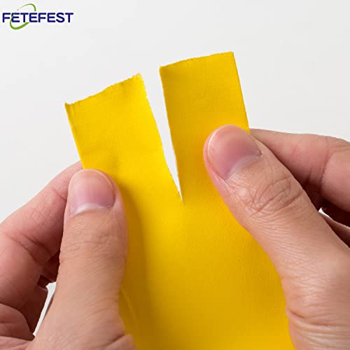 Gaffers Tape Yellow Heavy Duty, 2" by 30 Yards, Professional Grade Gaffer Tape, Non-Reflective, No Residue, Hand Tear, Self-Adhesive, Multiple Purposes (Yellow, 2 inches x 30 Yards) - color: 2" Yellow (1 Roll)