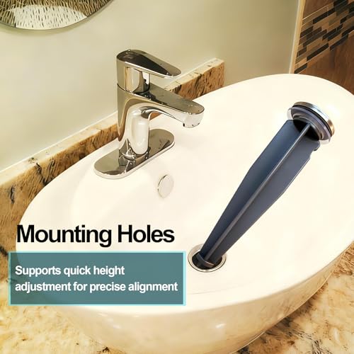 Bathroom Sink Pop-Up Stoppers Compatible with Moen 88994, Chrome Bathroom Sink Drain Plunger,4-7/8 High, 1-1/4 Cap Dia,with 1 Mounting Hole and Sealing Gasket,Not Universal(3 Pack) - size: Plug 3 Set