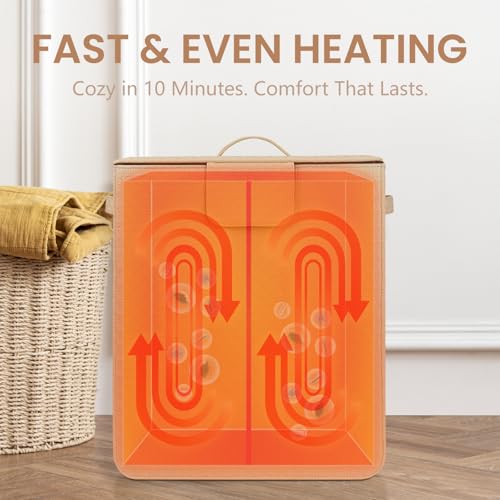 Towel Warmer Bucket - Hot Towel Warmer for Bathroom & Home Spa, Fits 3 Oversized 40"x70" Towels/Bathrobes/Blankets, Auto Shut Off & Adjustable Timer (Upright- Geometric Weave Style) - size: Upright- Geometric Weave Style