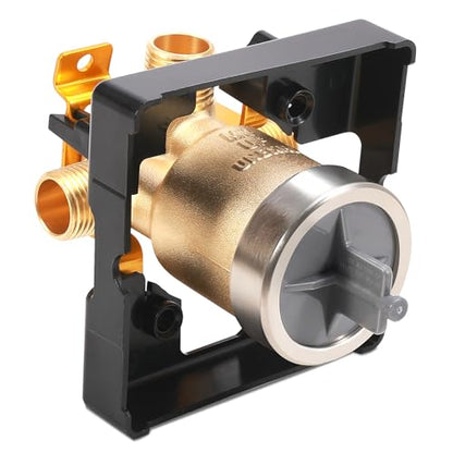 R10000-UNBXHF MultiChoice Tub and Shower Rough-In Valve Body, High Flow | Compatible with Single- and Dual-Function Delta Tub and Shower Trim Kits; High-Flow Design Replaces R10000-UNBXHF - style: R10000-UNBXHF