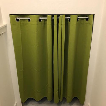 Tension Rods, 4 Pack Adjustable Spring Steel Cupboard Bars 10-16 Inches Tension Curtain Rod Shower Rod Closet Rod Small Tension Rods, (White, 10-16 in-4 Pcs) - color: White, size: 10-16"-4Pcs